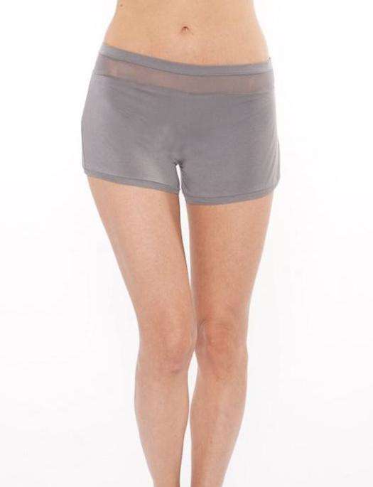 Addiction Douceur Shorts SLEEPWEAR - SHORTS ADDICTION GREY MD 