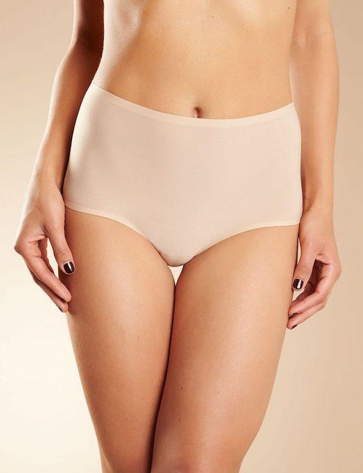 Chantelle Soft Stretch High Rise Brief PANTY - BRIEF - ODD CHANTELLE WU-NUDE O/S 