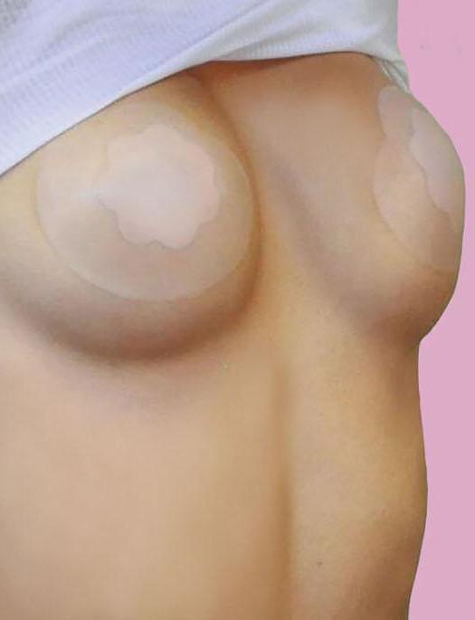 Bring It Up Breast Shapers Clear for A/B cups