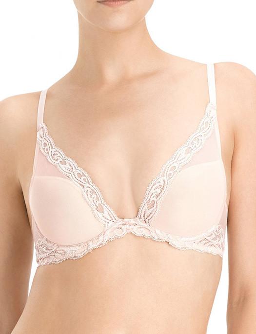 Natori Feathers Contour Plunge Bra BRA - BASIC - T-SHIRT NATORI BRA 