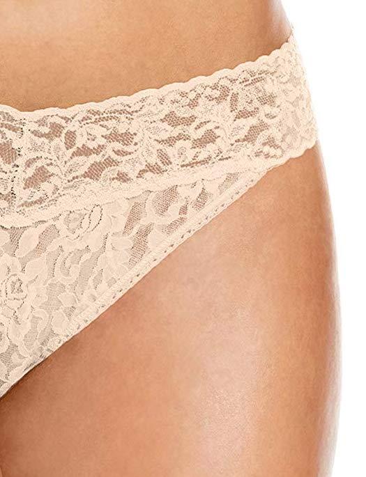 Hanky Panky Signature Lace Low Rise Thong PANTY - THONG - ODD Hanky Panky CHAI O/S 