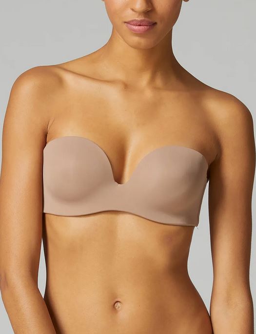 Simone Perele Essentiel Strapless Bra BRA - BASIC - STRAPLESS SIMONE PERELE AMARETTO 38B 