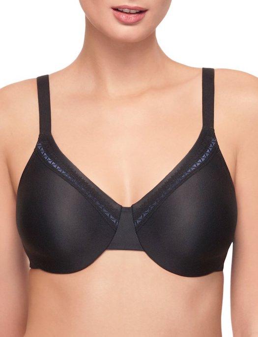 Wacoal Perfect Primer Underwire Bra BRA - BASIC - CLASSIC TOP DRAWER LINGERIE BLACK 36C 