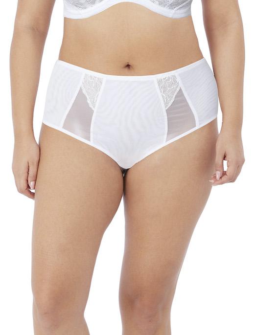 Elomi Brianna Full Brief PANTY - BRIEF - BASIC ELOMI WHITE MD 