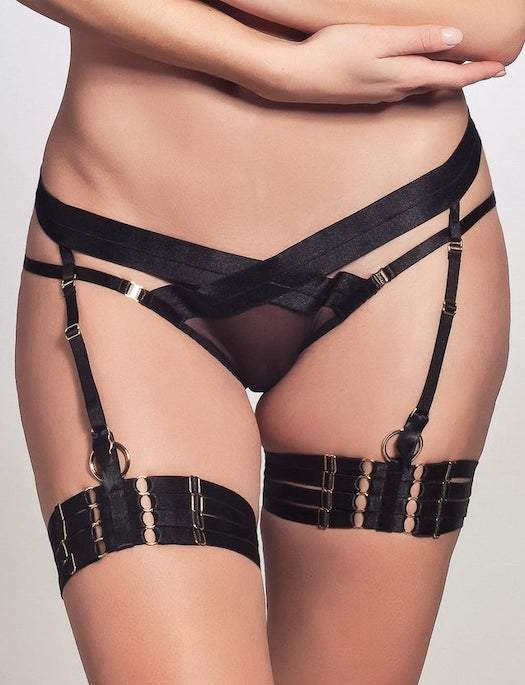 Bordelle Tomoe Harness Brief PANTY - BIKINI - FASHION Bordelle 