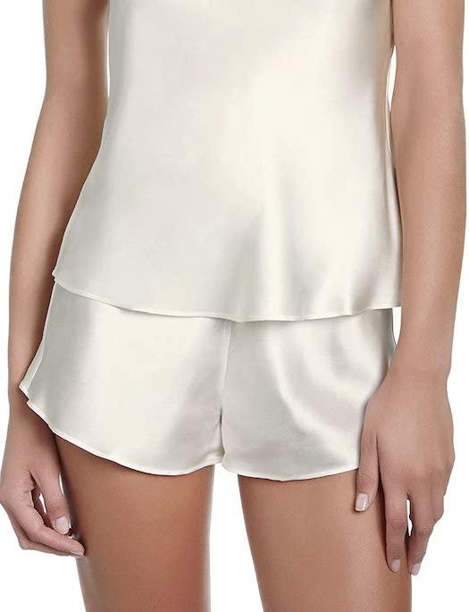 Simone Perele Dream Silk Night Short SLEEPWEAR - SHORTS SIMONE PERELE IVORY 4/LG 