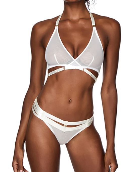 Bordelle Art Deco Multi Strap Thong PANTY - THONG - FASHION Bordelle 