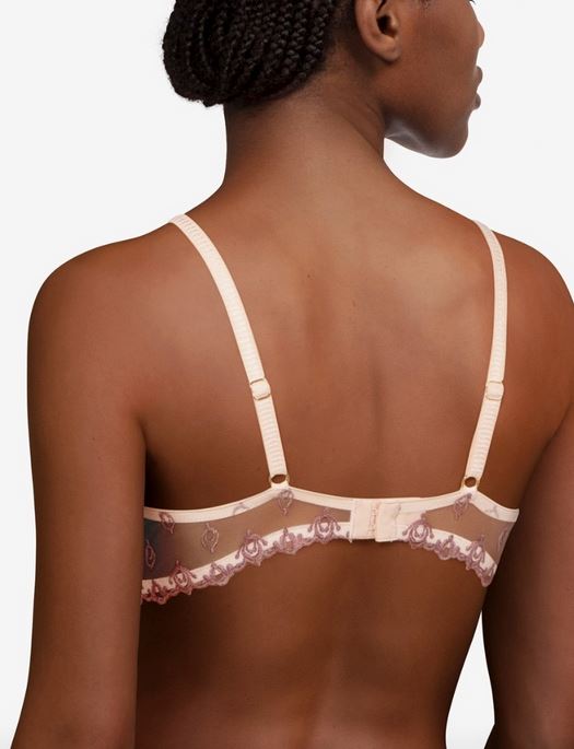 Chantelle Champs Elys&eacute;es Lace Unlined Demi Bra BRA - FASHION - FASHION BRA 2 $101-$130 CHANTELLE 