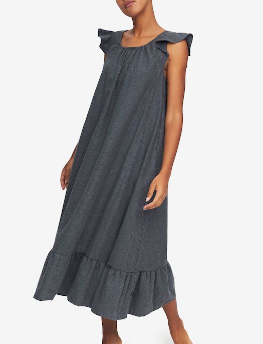 The Sleepshirt Prairie Ruffle Dress SLEEPWEAR - GOWN - GOWN 3 ($201-$300) The Sleepshirt 