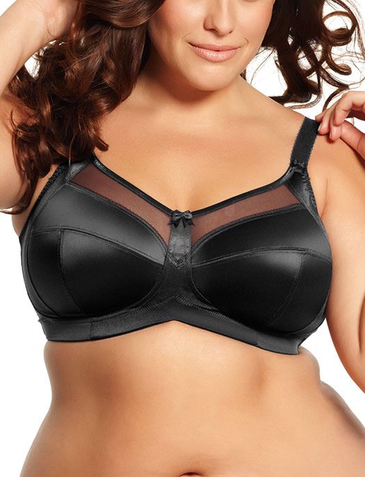 Goddess Keira Soft Cup Bra BRA - BASIC - SOFTCUP GODDESS BLACK 42H 