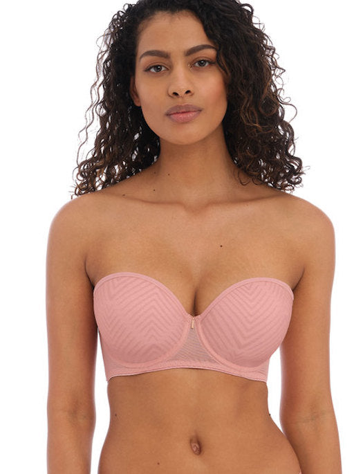 Freya Tailored Underwire Moulded Strapless BRA - BASIC - STRAPLESS FREYA 