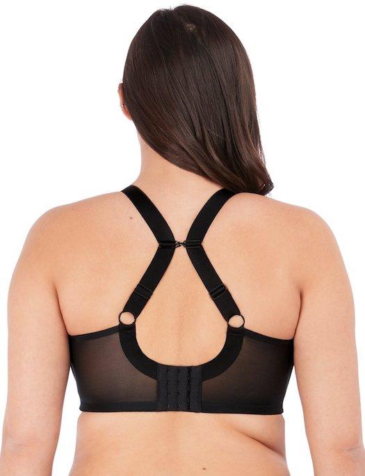 Elomi Energise Sports Bra, BLACK BRA - BASIC - SPORTS ELOMI 