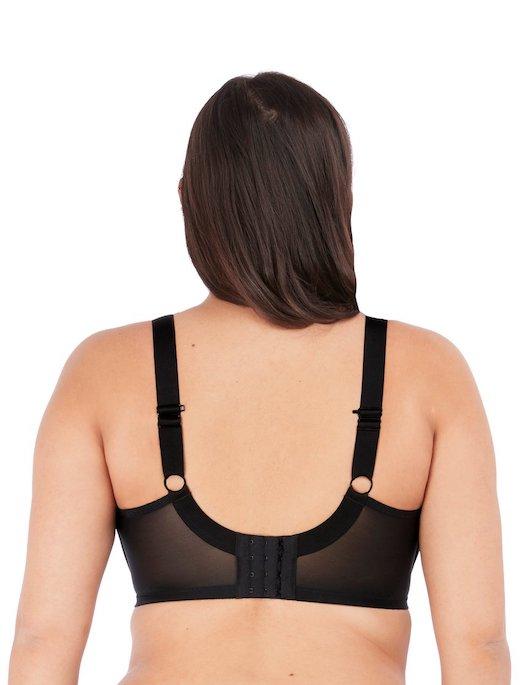 Elomi Energise Sports Bra, BLACK BRA - BASIC - SPORTS ELOMI 